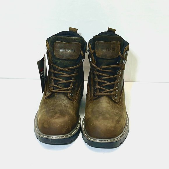 Wolverine Men\'s Floorhand Waterproof Work Boot | Size 10.5 | Metal Pointed Toe main image 4